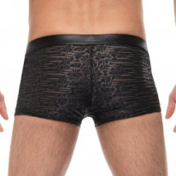 male power Boxer Zip Pouch Noir